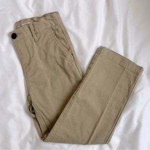 Old Navy straight leg khaki pants, size 6
